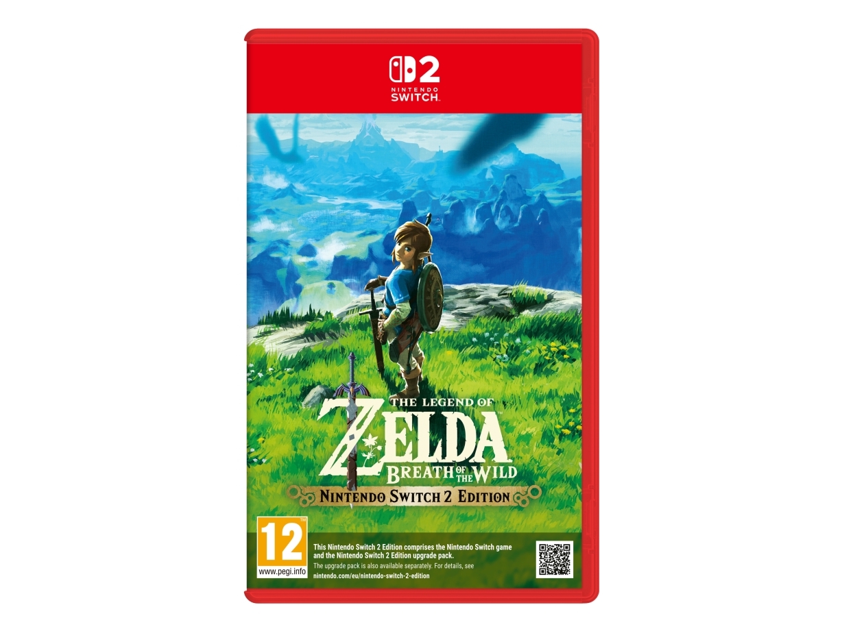 Nintendo The Legend of Zelda: Breath of the Wild - Switch 2 Edition (Switch 2), Nintendo Switch 2, Fysiske medier