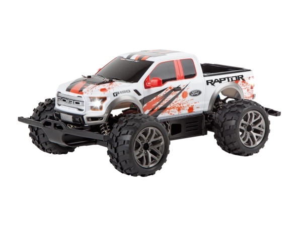 Carrera 2.4GHz Ford F-150 Raptor -PX-, Bil, 14 År, Metal, Plast, Sort, Rød, Hvid billede