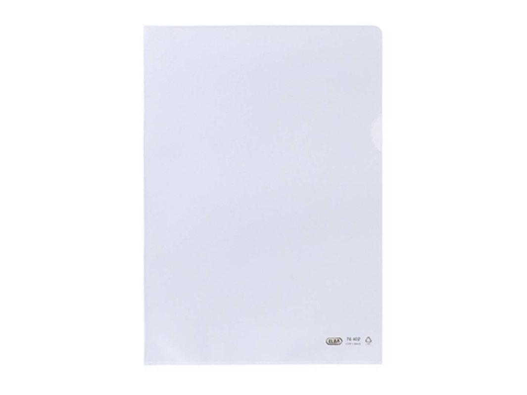 Elba 100461000, 210 x 297 mm (A4), Transparent, Polypropylen (PP), Mätt, Liggande / Stående, Överdel och Sida | Arkivering - Elastikmappar & Chartekker - Charters | GameStuff
