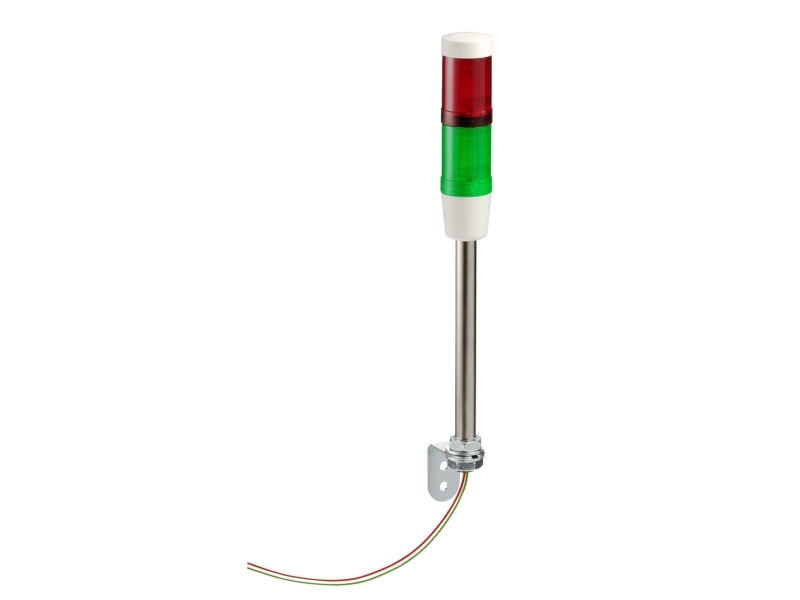 Valoyksikkö Ø45 24V punainen/vihreä