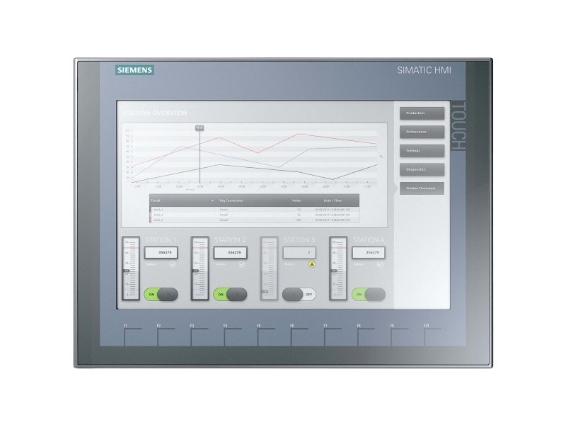 Siemens 6AV2123-2MA03-0AX0 PLC-näytön laajennus 24 V/DC