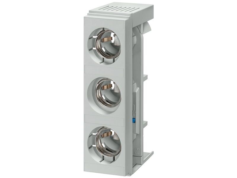 Siemens Diii-Reitersockel 63A 5/10Mm, 500 V, 63 A, Diii (E33), 4 Stück(E), 397 G, 235 Mm