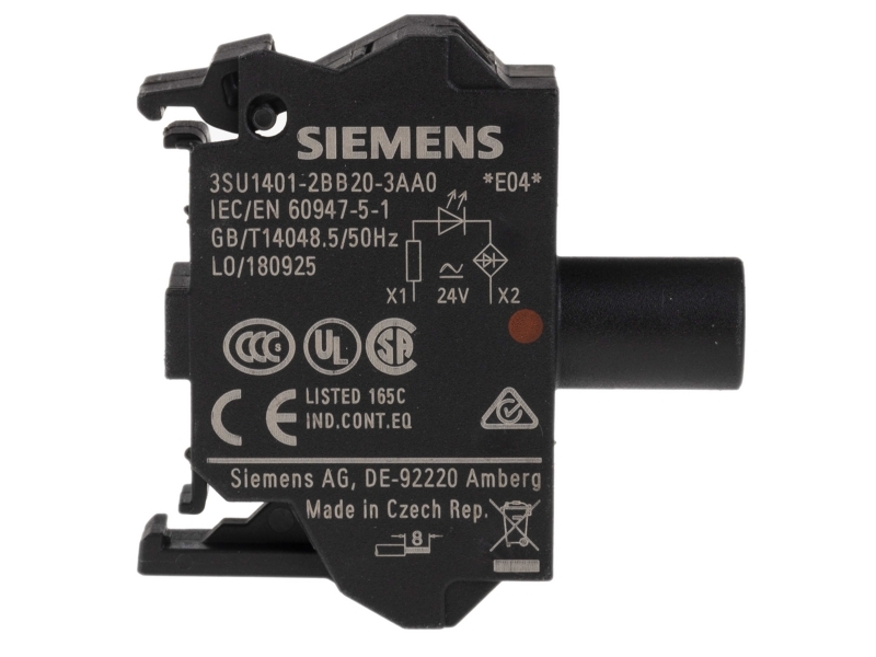Siemens 3SU1401-2BB20-3AA0 | Huset - Säkerhet & Larm - Varningsutrustning | GameStuff