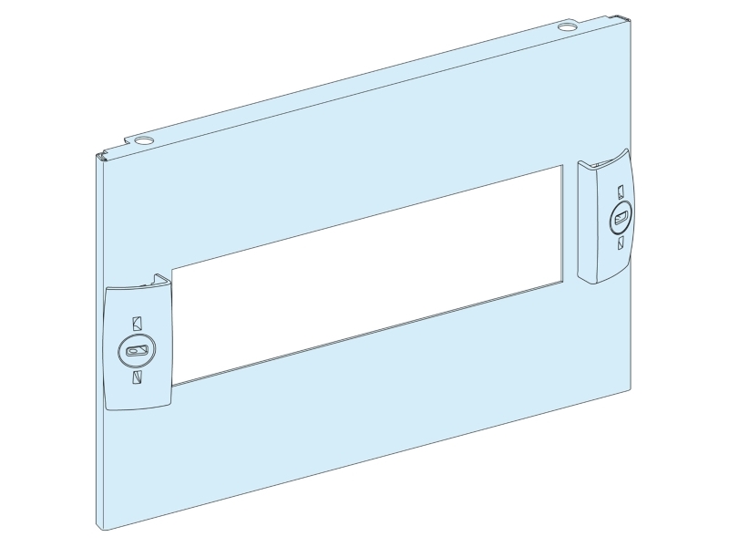 Prismaset Metallabdeckung Mit Ausschnitt Für Modulare Geräte 300X200mm Lvs03214
