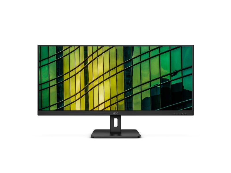 Aoc U34e2m, 86,4 Cm (34"), 3440 X 1440 Pixel, Wide Quad Hd, 4 Ms, Sort