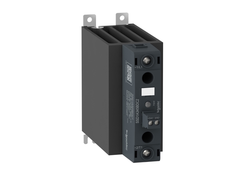 SSR F/DIN-SKINNE 48-600VAC 1F 60A 24VDC