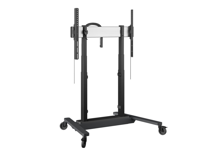 Vogel''s Rise 4205 Motorisierter Display-Hubwagen, 50 Mm/S, 700 Mm Hub (Schwarz, Eu), Schwarz, Multimedia-Trolley, 120 Kg, 109,2 Cm (43"), 2,18 M (86