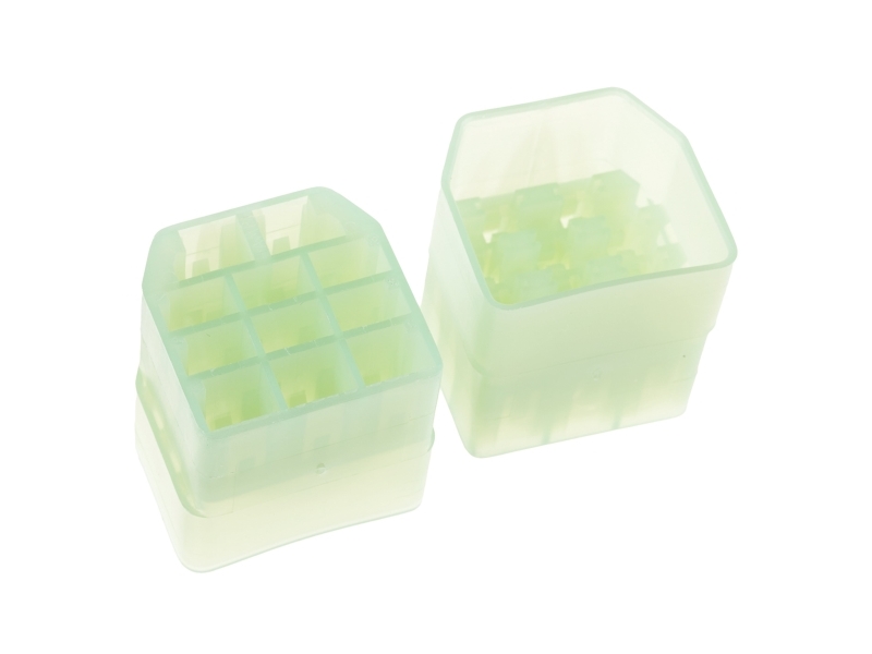 Te Connectivity Amp Fastin-Faston 11 Way Nylon 66 Crimp Terminal Housing, 6.35Mm Tab Size, Natural