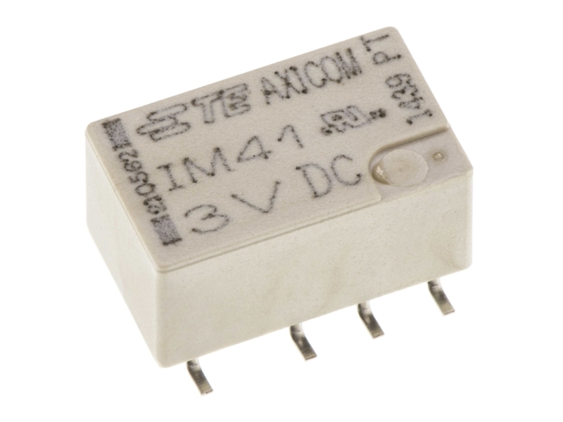 Te Connectivity Surface Mount Latching Signal Relay, 3V Dc Coil, 2A Switching Current, Dpdt