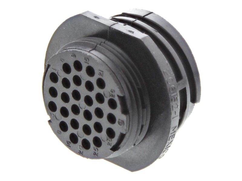 Te Connectivity Circular Connector, 28 Contacts, Cable Mount, Socket, Male, Cpc Series 2 Series