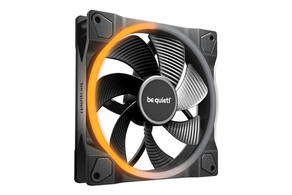 Be Quiet! Light Wings 140 Mm Pwm Reverse Black, Ventilator, 14 Cm, 1300 Rpm, 87,3 M³/H, Schwarz