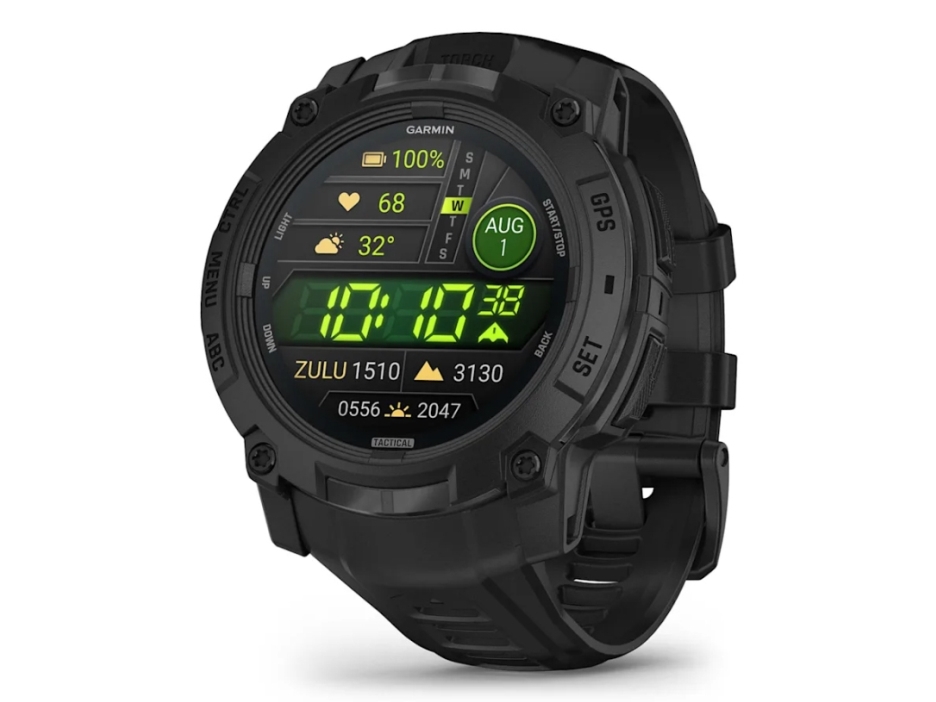 Garmin Instinct 3 Tactical Edition, 3,3 cm (1.3), AMOLED, 4 GB, GPS, 59 g