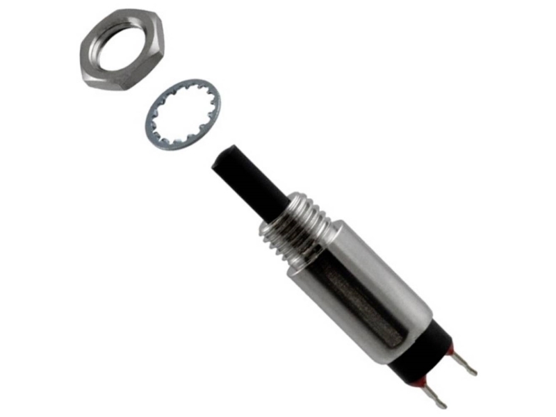 C & K Switches 8732S1hzbe Push Button 8700 Series Trykknap 20 V/Dc 1 X Off/(On) 1 Stk Bulk