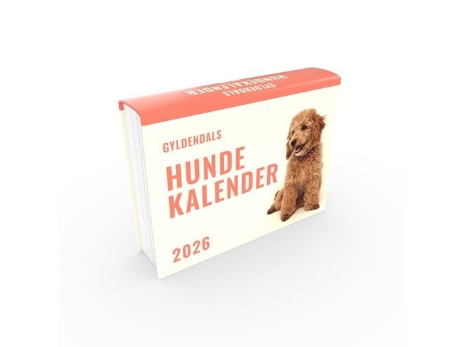Hundekalender 2026 Gyldendal Leksikon Språk: Danska | Böcker - Årliga publikationer | GameStuff