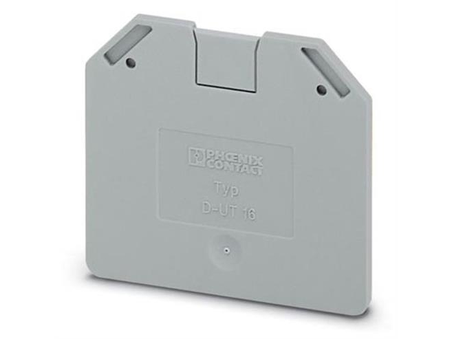 Endplatte 16Mm² D-Ut Grau