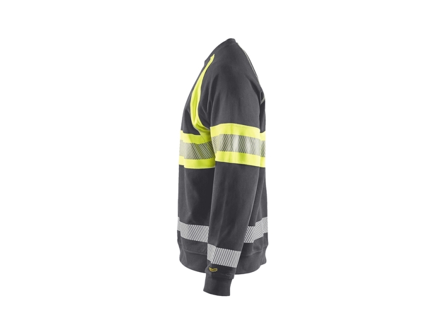 Skilt WC aluminium m/sort skrift Ø75mm