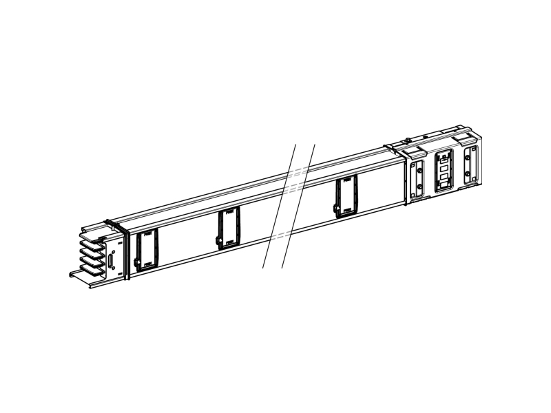 Schneider Electric KSA800ED4306 | Rutter och fästanordningar - Transportutrustning | GameStuff