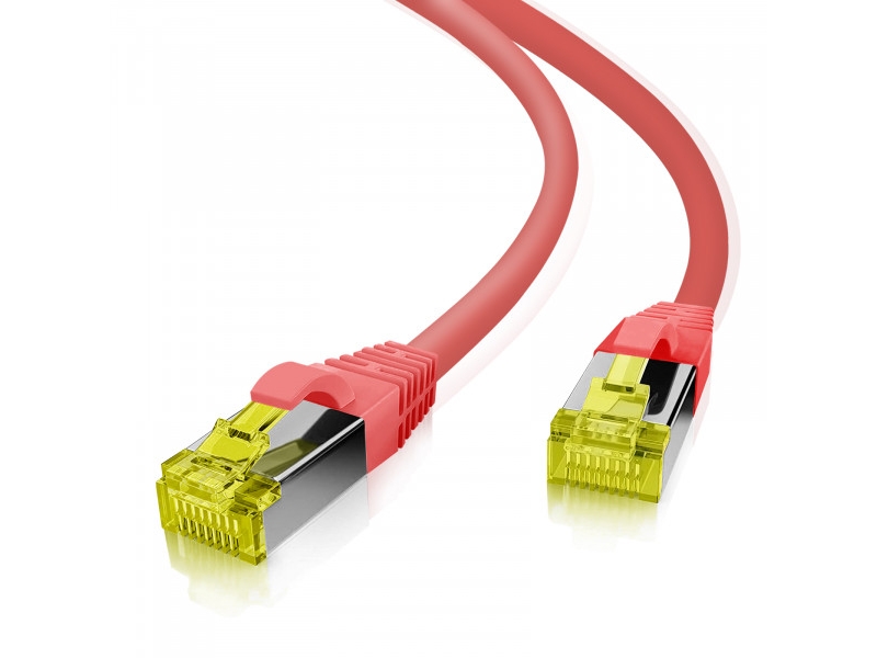 Helos 263767, 2 M, Cat6a, S/Ftp (S-Stp), Rj-45, Rj-45, Rot