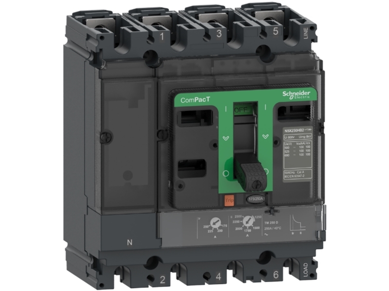 Schneider Electric C16B4TM160 Effektafbryder 1 stk
