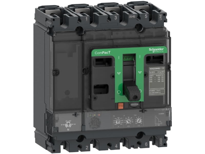 Schneider Electric C25F42D250 | EL Artiklar - Elcentral - Strömbrytare | GameStuff