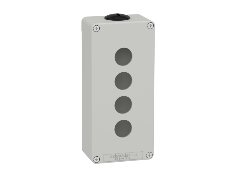 Schneider Harmony XAP Control riipus tyhjä harmaa 4 reikää XAPD3204 XAPD3204