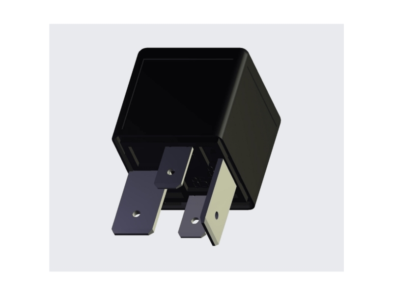 Te Connectivity Automotive Relay, 12V Dc Coil Voltage, Spst