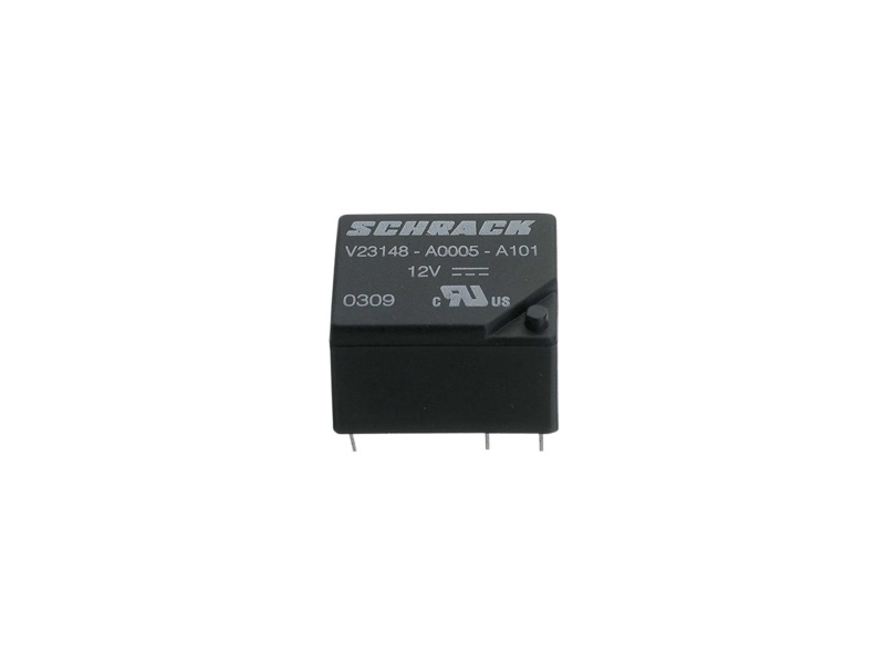 Te Connectivity Pcb Mount Power Relay, 48V Coil, 7A Switching Current, Spdt