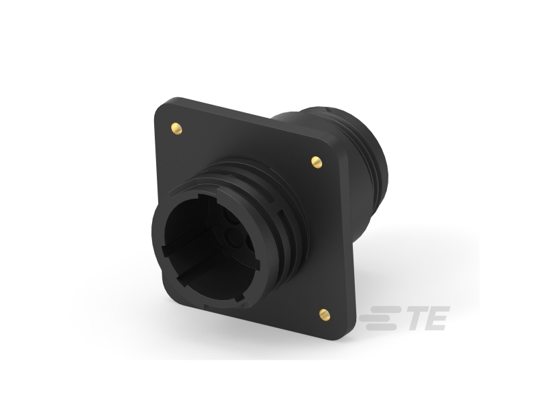 Te Connectivity Amp Cpc Connector Housing Panel Mount, 600 V Ac