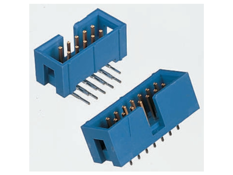Te Connectivity Amp-Latch Series Straight Through Hole Pcb Header, 40 Contact(S), 2.54Mm Pitch, 2 Row(S), Shrouded