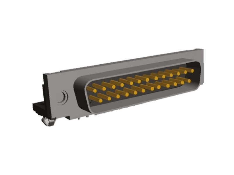 Te Connectivity Amplimite Hd-20 25 Way Right Angle Through Hole D-Sub Connector Plug, 2.75Mm Pitch, With 4-40 Unc