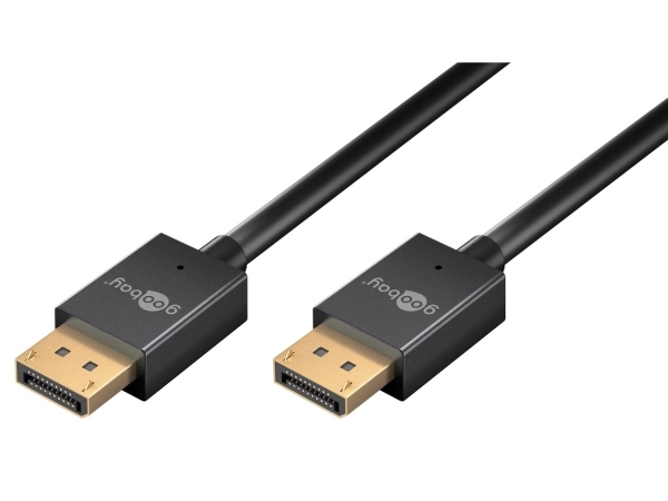 Goobay 77443, 2 M, Displayport, Displayport, Stecker, Stecker, 7680 X 4320 Pixel