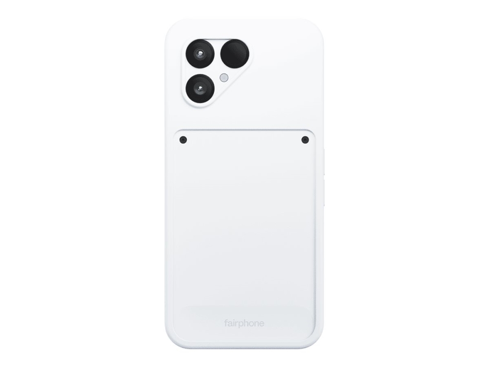 Fairphone protective Case v1, Cover, Fairphone, Only compatible with The Fairphone (Gen. 6) with or without other accessories., 16 cm (6.3), White