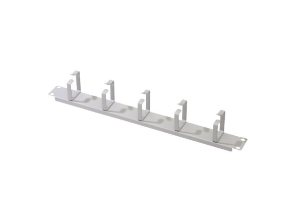 Digitus 19" Cable Management Panel 1U, Grå, 1U, 483 X 80 X 44,45 Mm