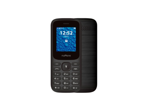 Myphone Mp2220, Menu, Dual Sim, 4,5 Cm (1.77"), Bluetooth, 600 Mah, Sort