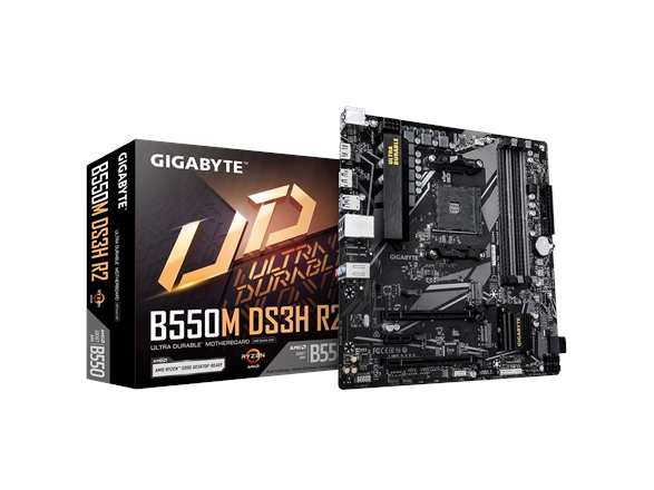 Gigabyte Ga-B550m-Ds3h R2 (Am4) (D)