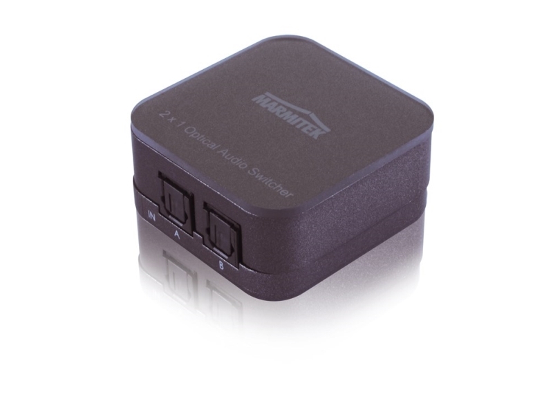 Marmitek Connect TS21, Kabelkniv, 100-240V AC @ 50-60Hz, Toslink, 46 mm, 46 mm, 24 mm | Datortillbehör - Kablar & adaptrar - Strömkablar | GameStuff