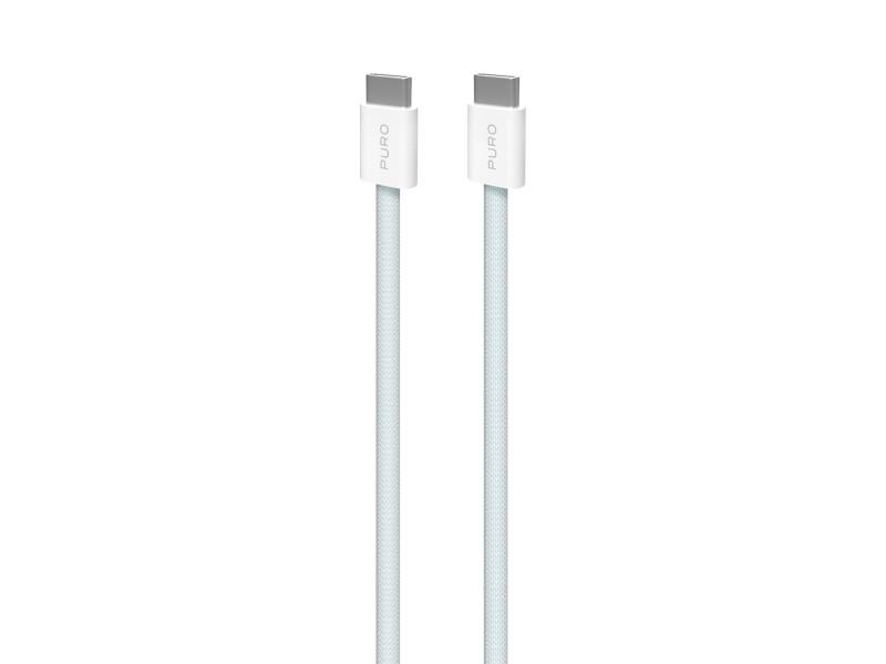 Puro Fabrik Usb-C - Usb-C 1.5M 60W 480Mbps Kabel - Blau
