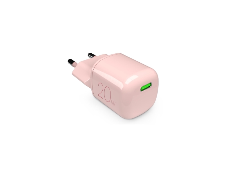 Puro 20W Gan Usb-C Netoplader - Pink