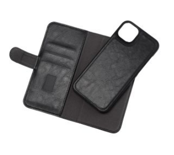 Gear GEAR tegnebog taske iPhone 14 Plus 2in1, sort 7319925996521 Modsvarer: N/A