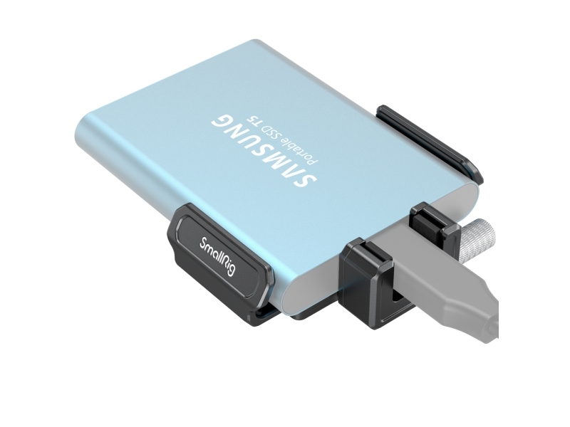 Smallrig 3272, Ssd-Beslag, Sort, Aluminium, Rustfrit Stål, 1/4-20", Samsung T5/T7 Ssd, 57 Mm