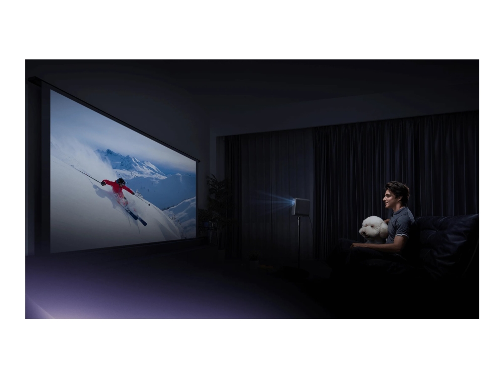 Xiaomi Smart Projector L1 Pro - Lcd-Projektor - Bærbar - 400 Ansi Lumens - Full Hd (1920 X 1080) - 1080P - 802.11Ac Wireless / Bluetooth 5.0