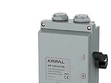 Kripal Säkerhetsbrytare 3P+N - 25A AC23 IP54/IP65 sidostyrd | EL Artiklar - Elcentral - Strömbrytare | GameStuff
