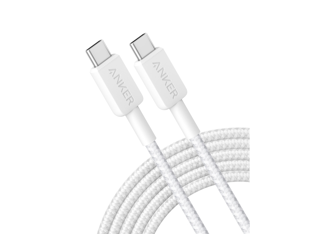 Anker A81F7G21, 3 m, USB C, USB C, Hvid