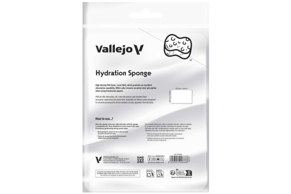 Hydrationssvampar (återanvändbara) 220x140 mm, 2 st. | Hobby - Färg vattenbaserad - Tillbehör | GameStuff