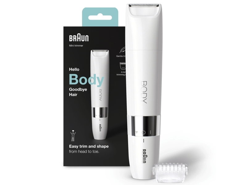 Braun Braun Body Mini Trimmer Bs1000 White