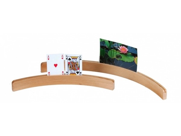 Hållare/ställ i trä för kort 35 cm | Kontorsmaterial - Tejp & dispensrar - Tejp dispensrar | GameStuff