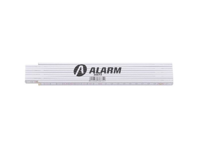 Alarm Werkzeuge 56036675 Messlatte 2 M Buchenholz