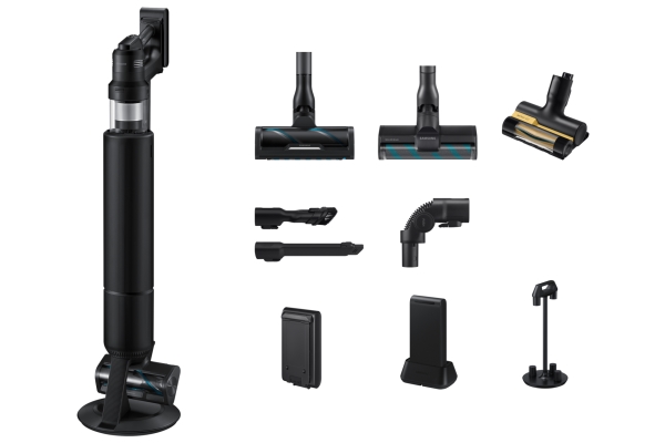 Samsung Bespoke AI Jet Ultra 400 W ledningsfri støvsuger med Clean Station - Satin Black