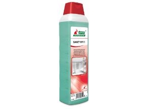Kalkfjerner Stærkt surt Tana Sanet BR75 1ltr med Parfume til pools og sanitet,10 fl x 1 ltr/krt | Rengöring - Rengöringsprodukter - Rengöringsmaskiner - Utrustning - Skrapor & Kvastar | GameStuff