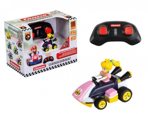 Carrera 2.4GHz Mario Kart Mini RC - Peach Paperbox | Radiostyrd - Modellbilar - Övriga | GameStuff